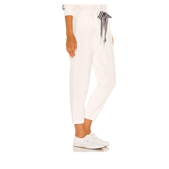 NWT THE UPSIDE Captain Track Pant in White, Size L - Picture 3 of 6